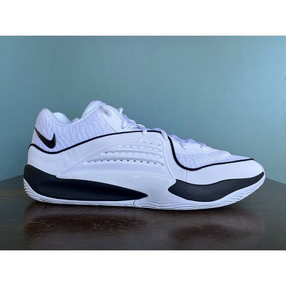Nike KD 16 TB White/Black Basketball Shoes Men\'s Size 15 FN7091-100 main image 8